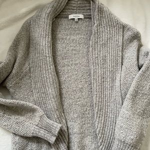 Talula Ribbed Wool Cardigan